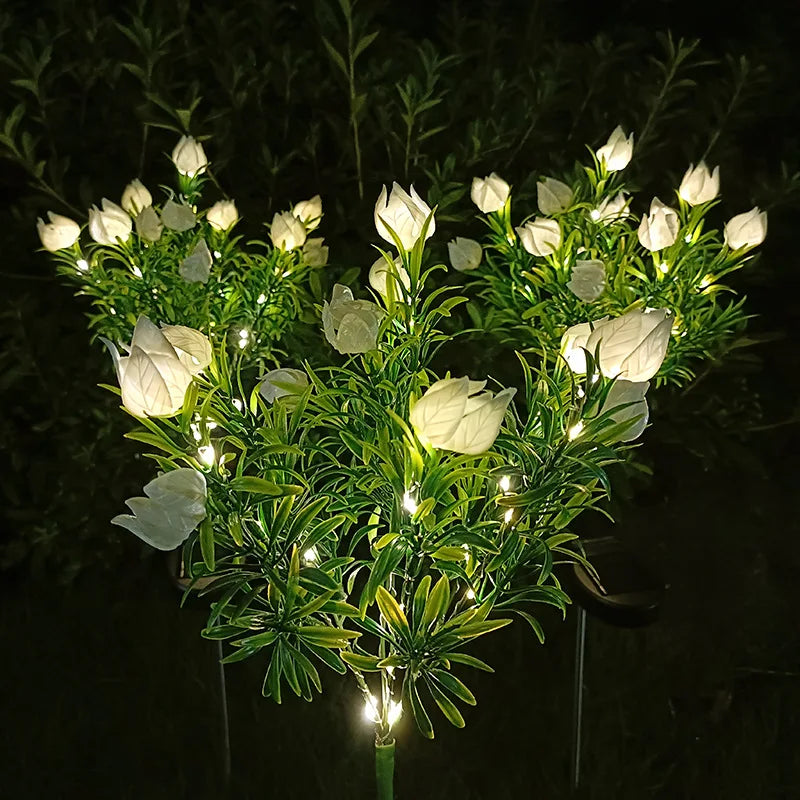 SolarTail - Gardenia-blomma Gardenia-lampa