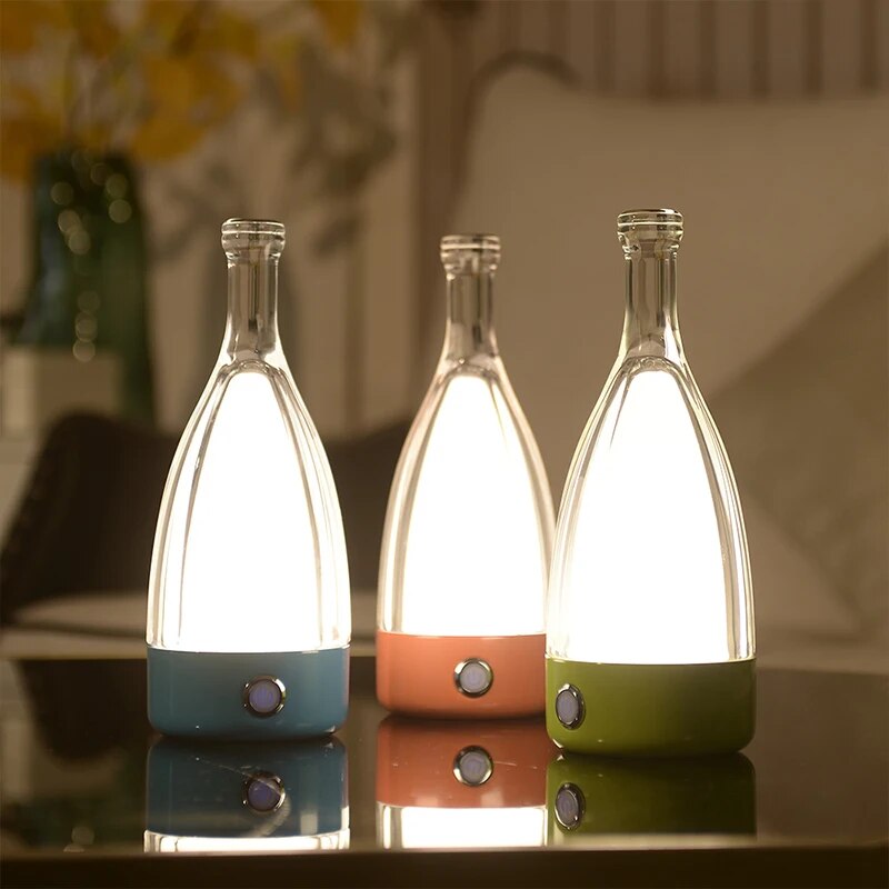 BottleLight -  Bordslampa med barflaska