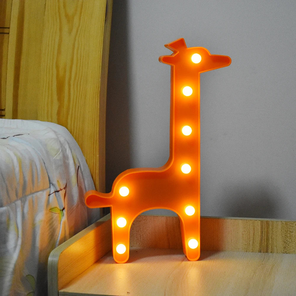 WhimsicalGiraffe - Tecknad söt giraff Led