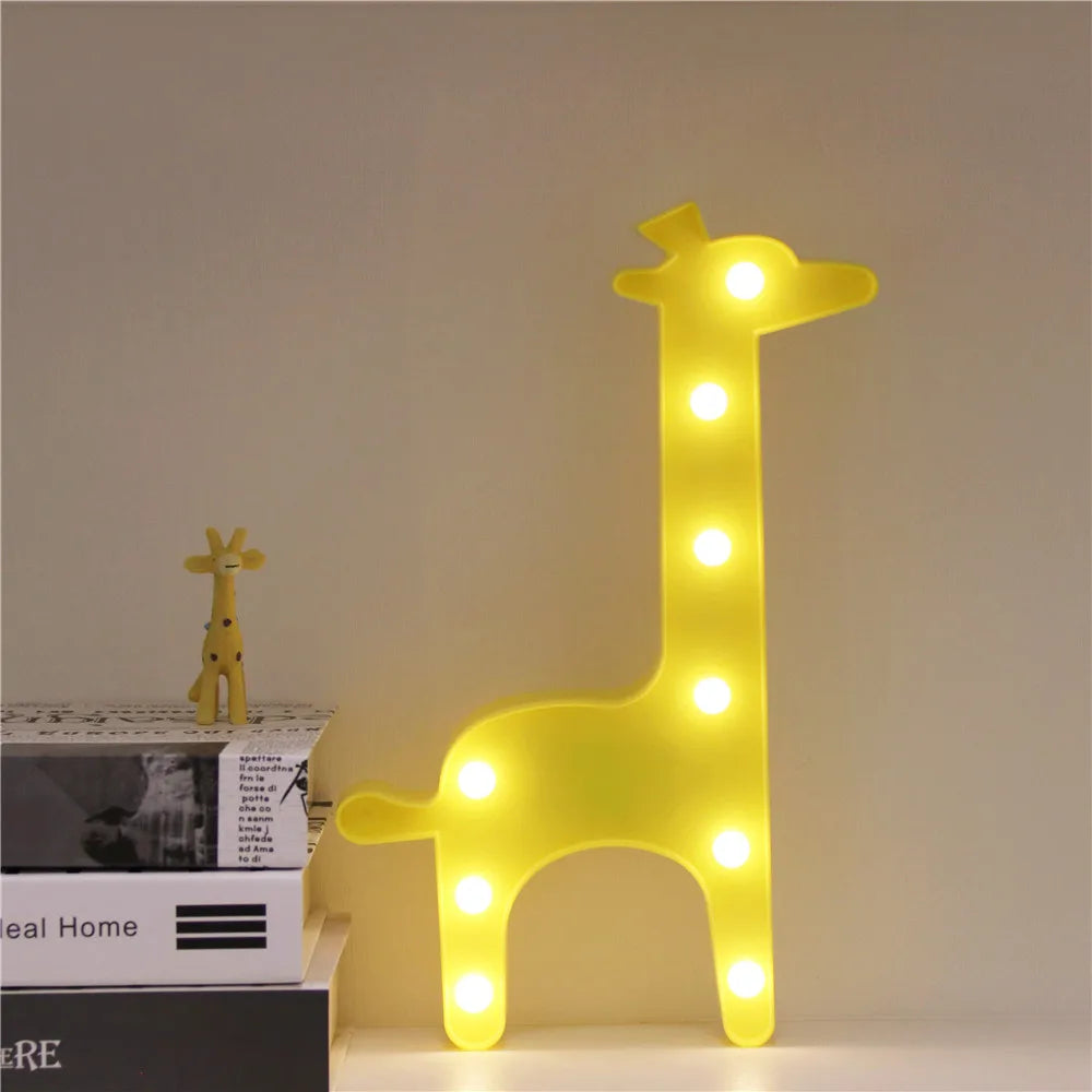 WhimsicalGiraffe - Tecknad söt giraff Led