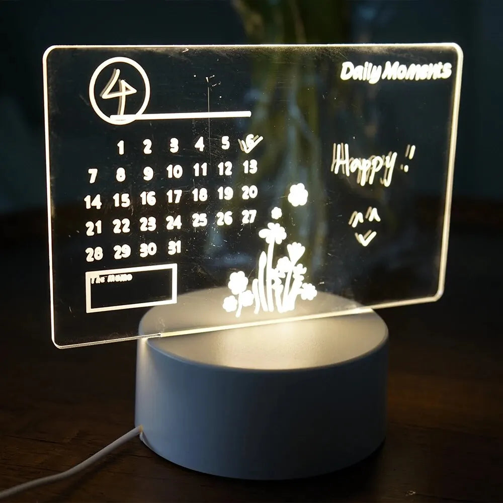 MessageGlow - Bordslampa Note Board