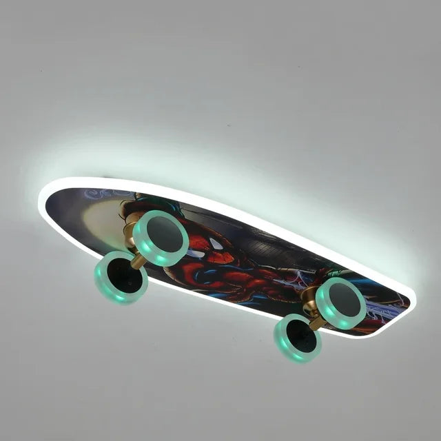 SkateGlo - Belysning för skateboard