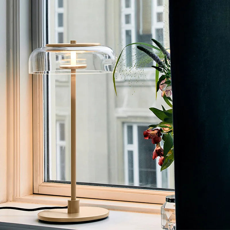 GlassGlow - Designer bordslampa