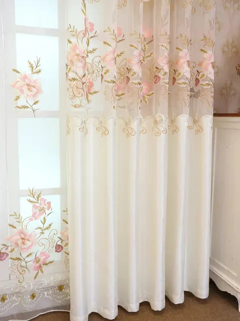 Radiant3D - Blommiga Lyxiga Draperier