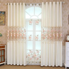 Radiant3D - Blommiga Lyxiga Draperier