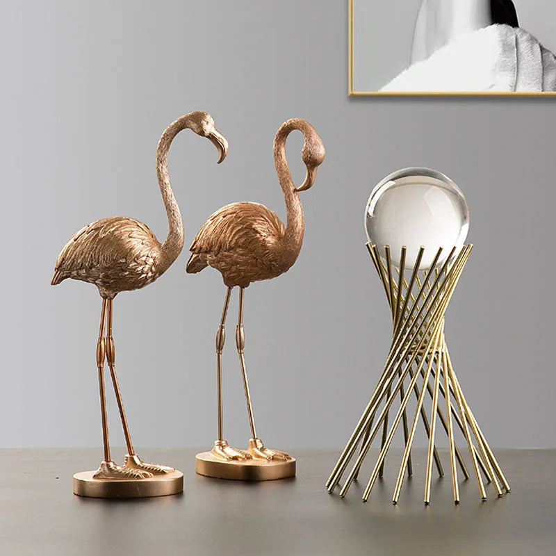 High-End- Flamingo lyxig inredning