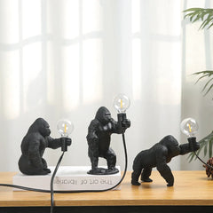 GorillaLight- Bordslampa med gorilladjur