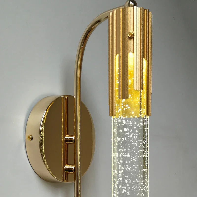 SparklePath - Luxe Kristall Vägglampa