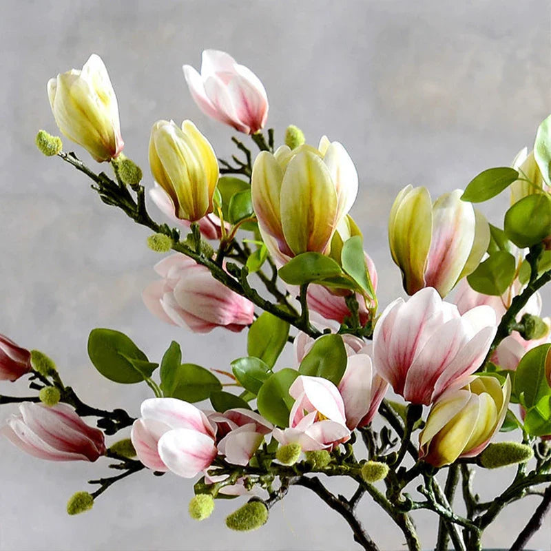 BloomingBeauty - Konstgjorda Magnolia Grenar