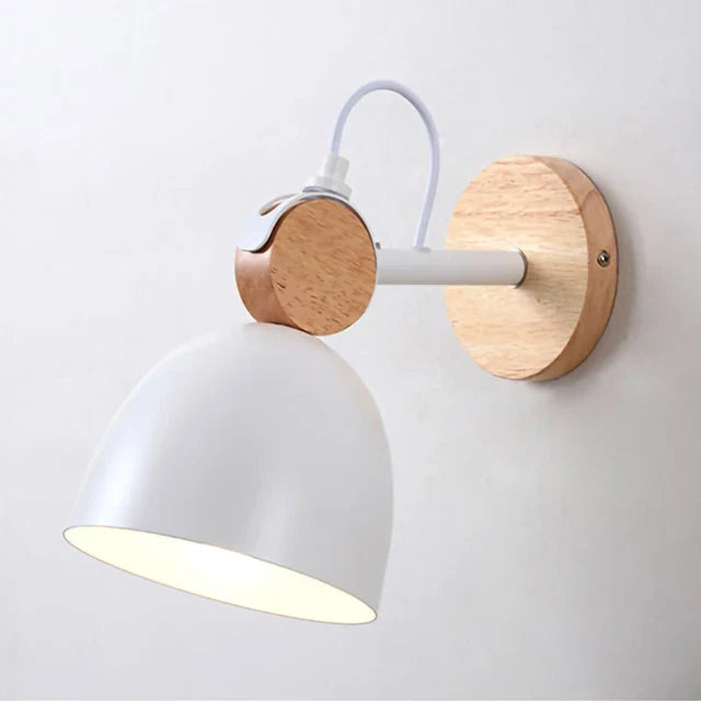 DecorGlow - Nordic Wood LED Vägglampa