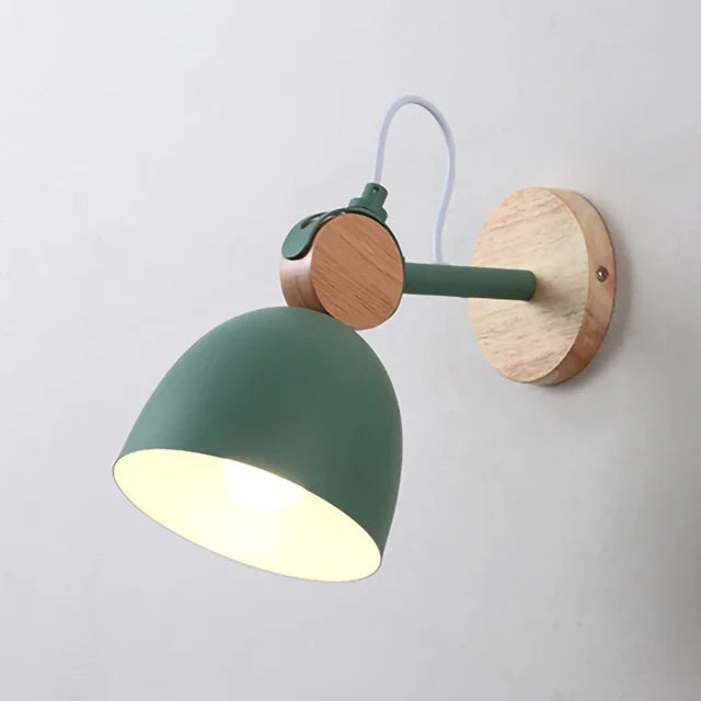 DecorGlow - Nordic Wood LED Vägglampa