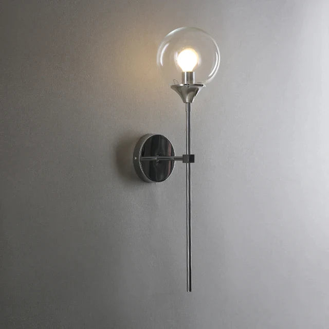 SkandiShine - Vägglampa Skandinavisk modern glas