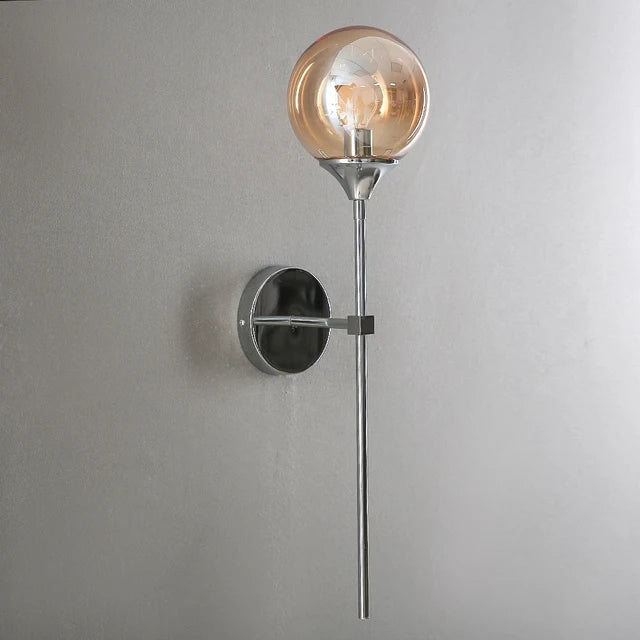 SkandiShine - Vägglampa Skandinavisk modern glas