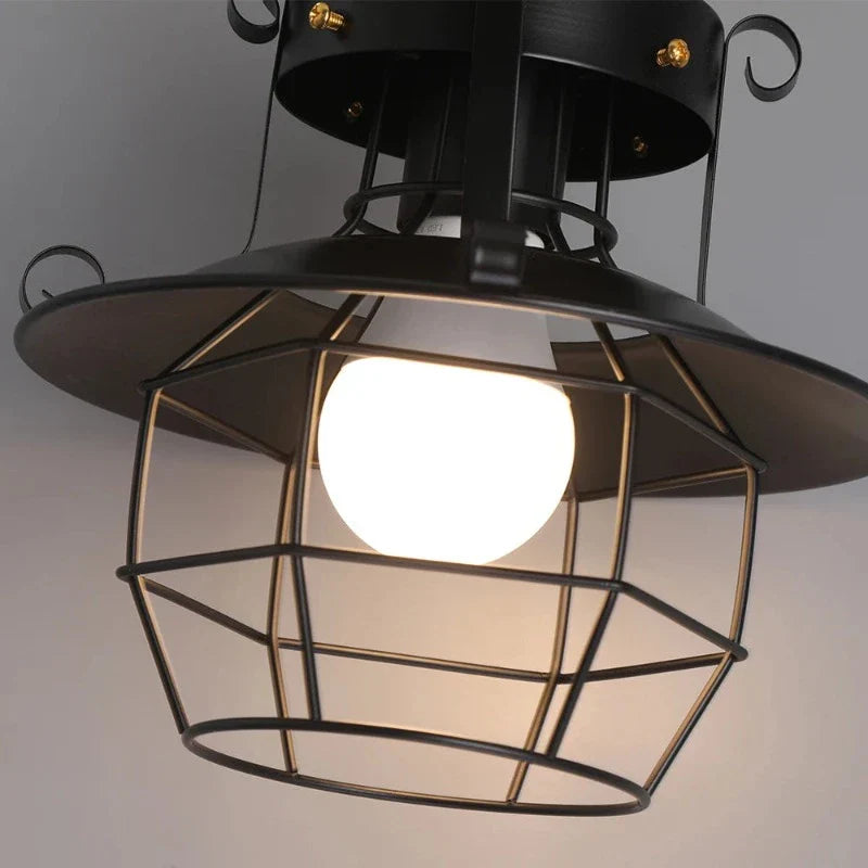 Loftstil - Industriell pendlad taklampa