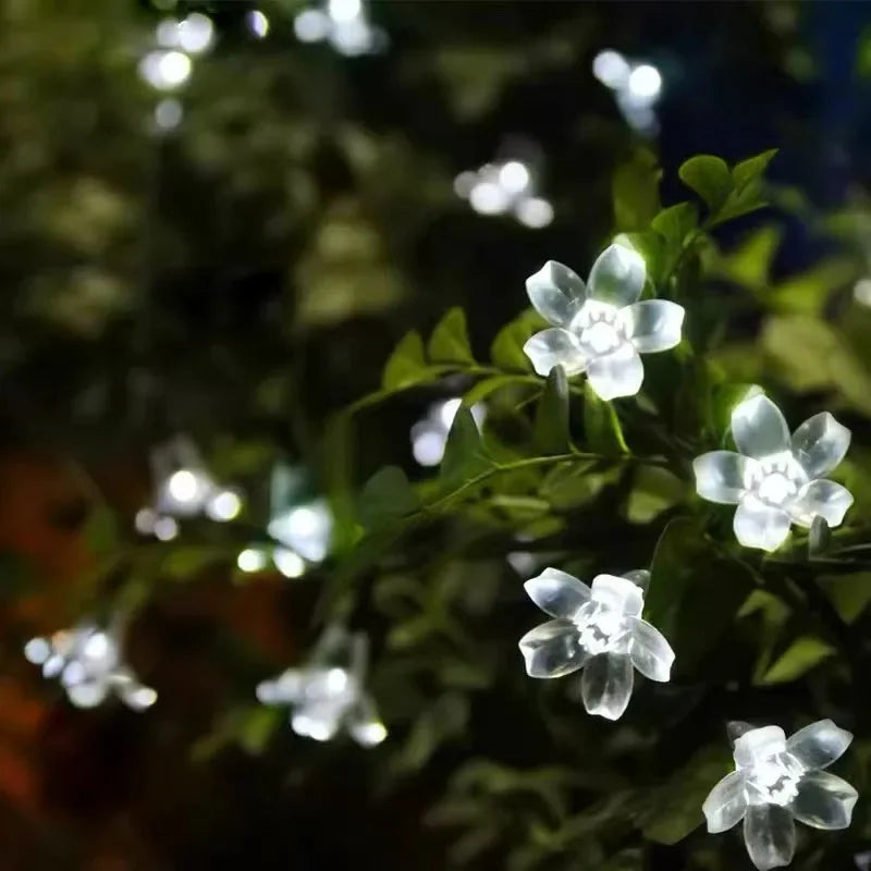 GlowBud - solcellsbelysning för blommor i trädgården