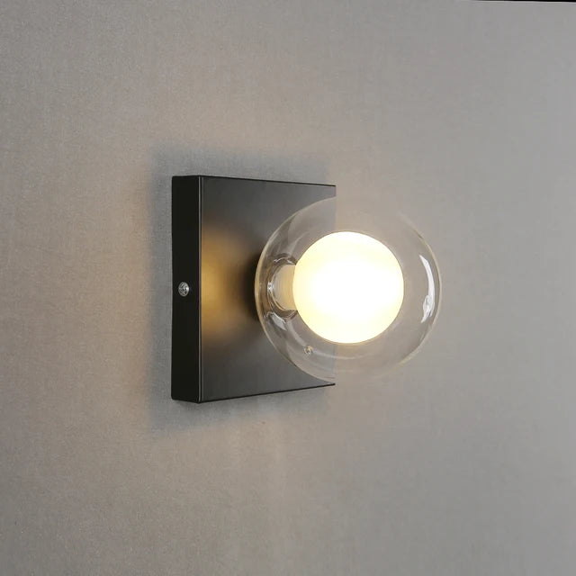 Minimalist  - Vägglampa med fyrkantig skål