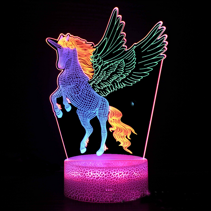 CelestialUnicorn - Bordslampa Enhörning