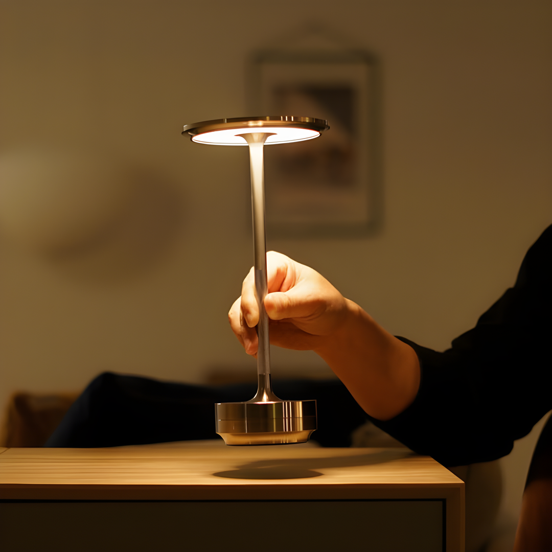 Hantverksbordslampa med touchsensor